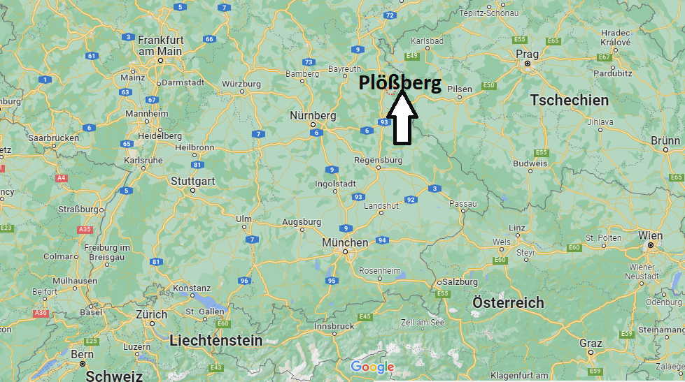 Wo liegt Plößberg