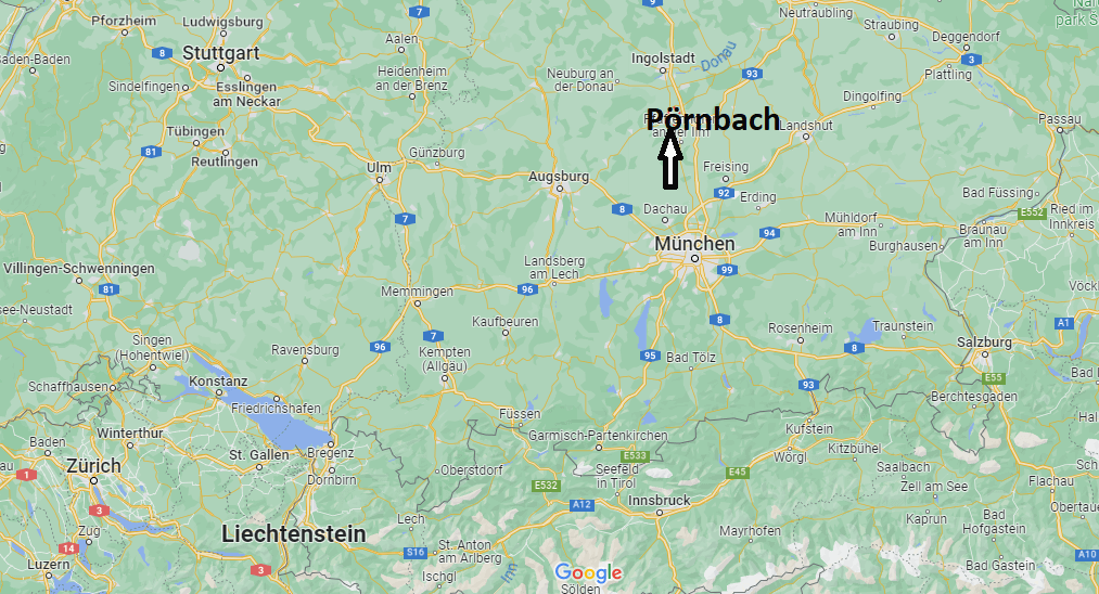 Wo liegt Pörnbach