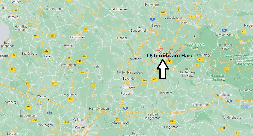 Wo ist Osterode am Harz