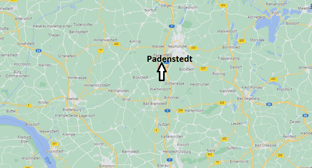 Wo ist Padenstedt