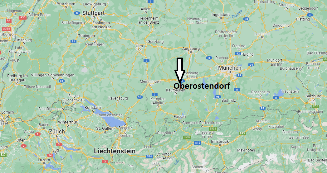 Wo liegt Oberostendorf