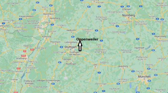 Wo liegt Oppenweiler