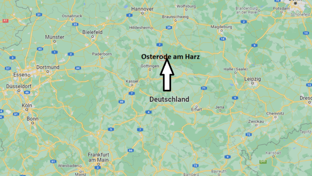 Wo liegt Osterode am Harz