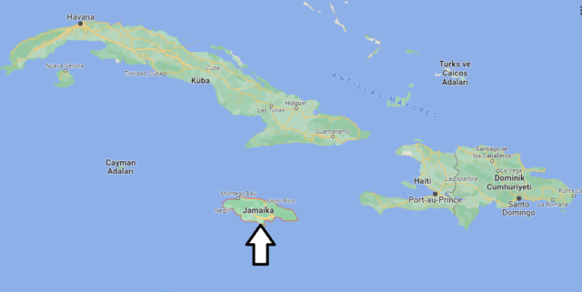 Auf welchem Kontinent liegt Jamaika?