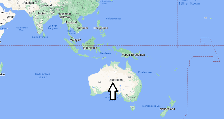 Auf welchem Kontinent ist Australien