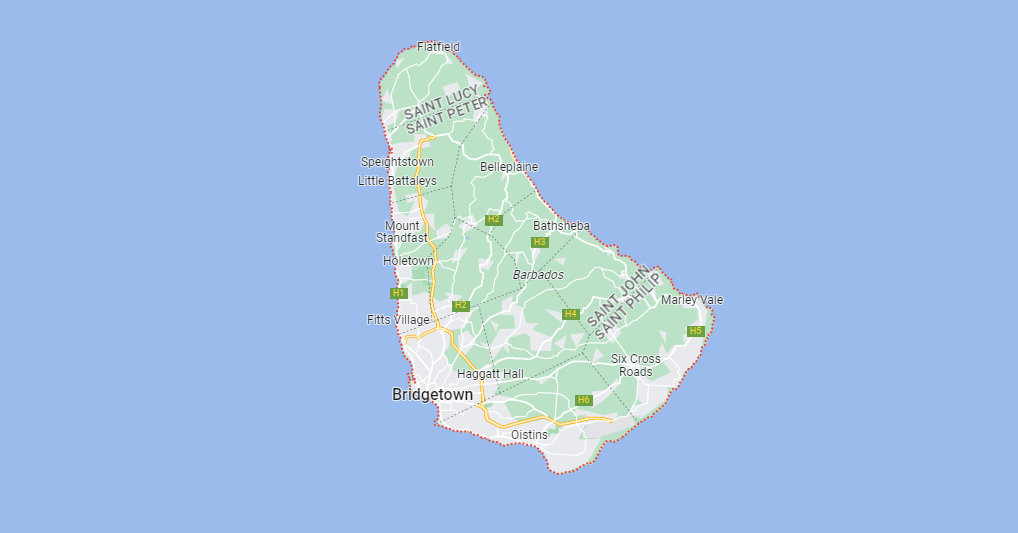 Auf welchem Kontinent liegt Barbados