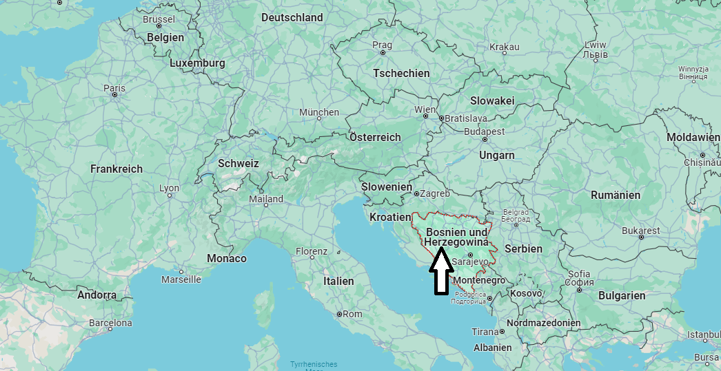Auf welchem Kontinent liegt Bosnien und Herzegowina