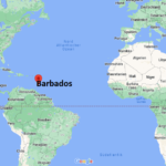 Wo liegt Barbados auf der Weltkarte