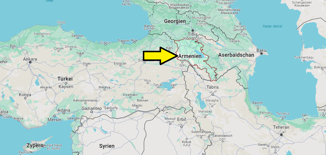 Auf welchem Kontinent liegt Armenien