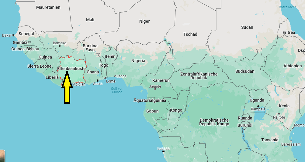 Auf welchem Kontinent liegt die Elfenbeinküste