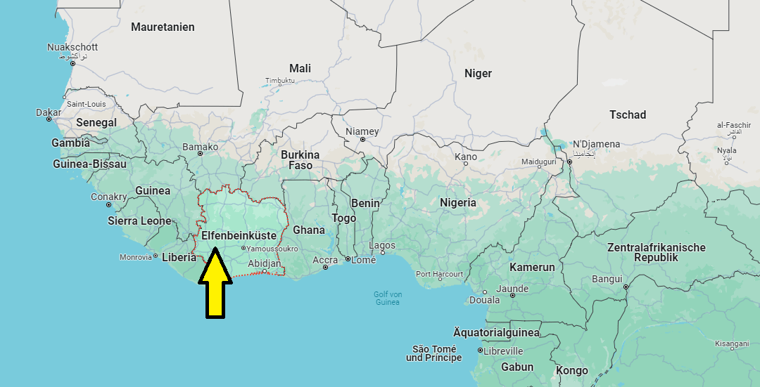 Auf welchem Kontinent liegt die Elfenbeinküste
