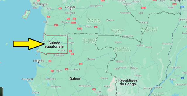 Wo liegt Äquatorialguinea