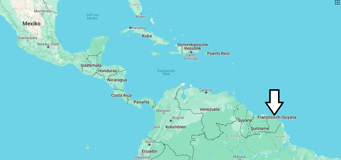 Auf welchem Kontinent liegt Guyana