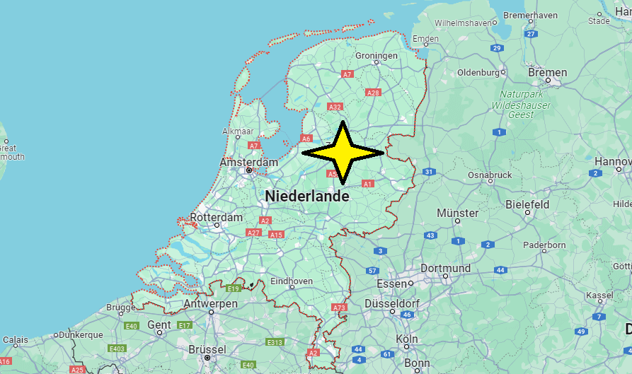 Auf welchem Kontinent liegen die Niederlande