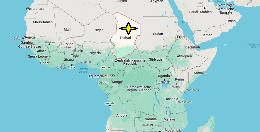 Auf welchem Kontinent liegt der Tschad