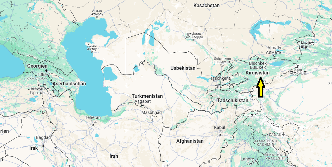 Auf welchem Kontinent liegt Kirgisistan