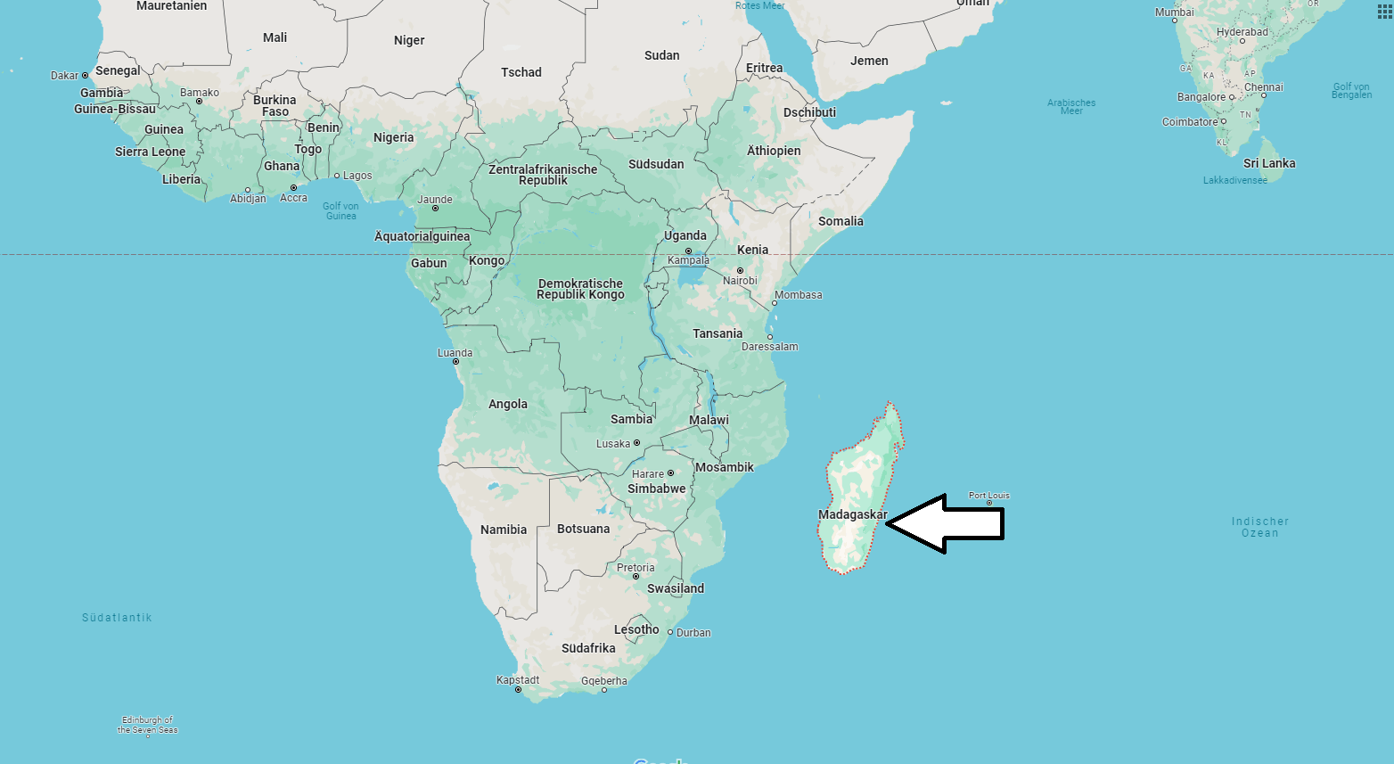 Auf welchem Kontinent liegt Madagaskar